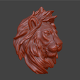 LION_14.png Lion Head Keyholder and wall decoration