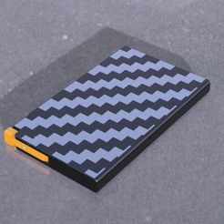 Credit-Card-Holder-v11.jpg STL-Datei Brieftasche für Kreditkarten (Carbon)・3D-Druck-Idee zum Herunterladen
