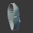 __0003.jpg Futuristische Maske - Minimal Sci-Fi Gesicht 3D-Druck Modell