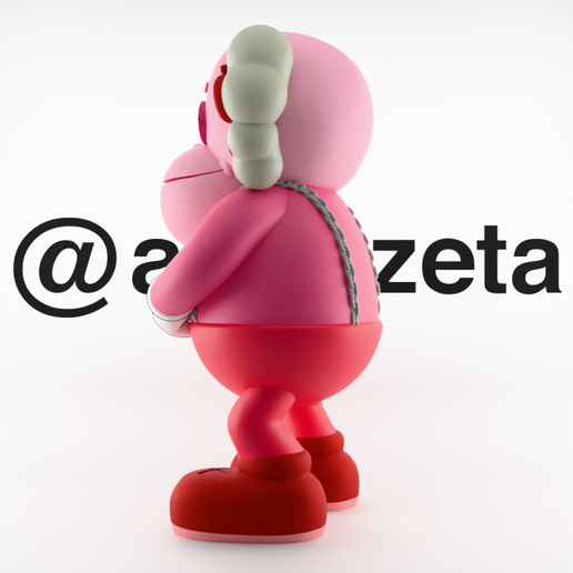 新品未使用 FRANKEN BERRY (KAWS VERSION) フィギュア 🎨 Kaws Franken Berry・ STL File for 3D printing・Cults