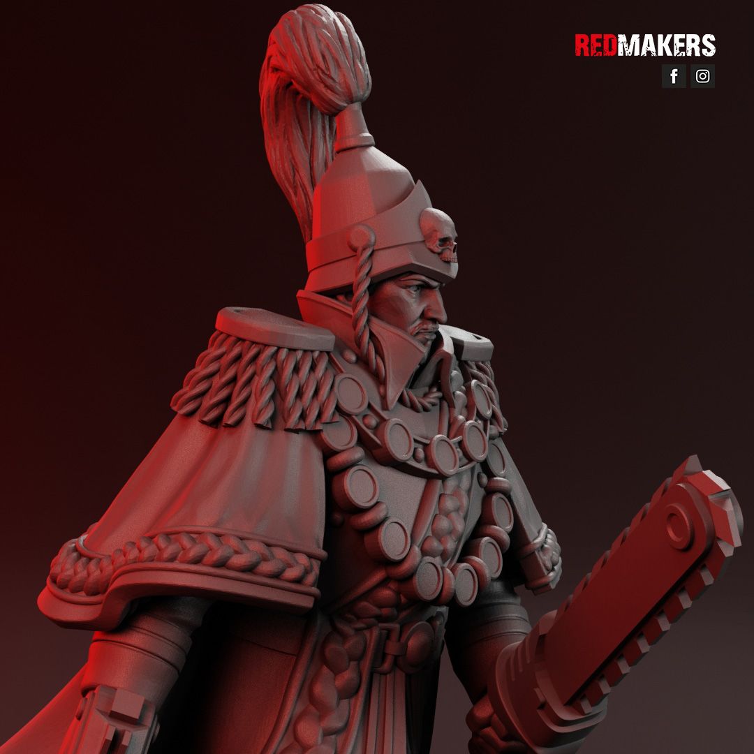R4.jpg Download file Royal Regiment - Officer of the Imperial Force • 3D printable template, RedMakers
