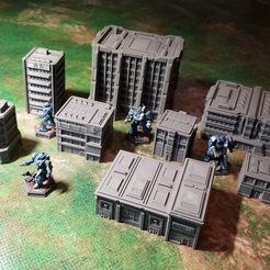 cropped.jpg Civilian Buildings Set for Alpha Strike and hexless BTech (6mm terrain)