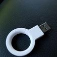 20200729_072430.jpg Free STL file USB Key Ring・Model to download and 3D print