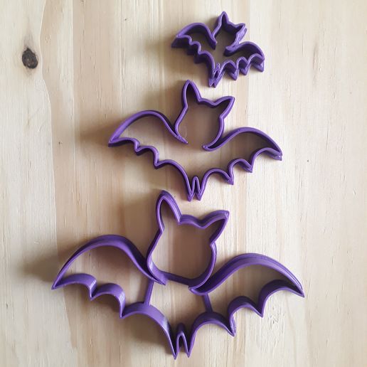 Vampirina Silhouette Set - Cookie Cutter 3D model