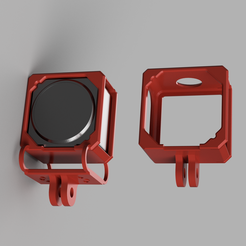 action-2-case-v6.png STL file DJI Action 2 Mount Case・3D printable model to download