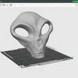 Alien-1.png Alien Head Mask (The Grays)