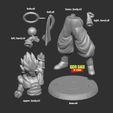 Print3D.jpg Super Gogeta - Dragon Ball