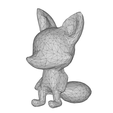 model-4.png Cute baby fox low poly