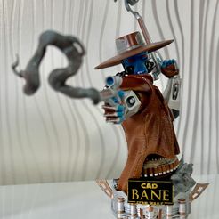 Cad Bane Bust - Star Wars 3D Models - Tested and Ready for 3D printing