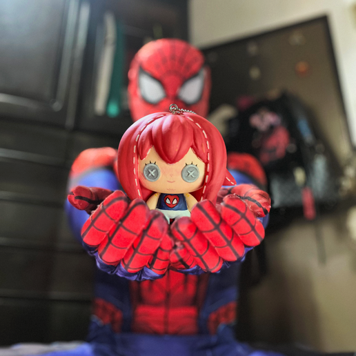 🗝️ Marvel Rivals MJ Plush keychain・ STL File for 3D printing・Cults