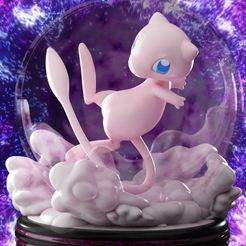 Fichier STL Pokemon TCG Mew Display Stand - Standard Top loader・Design pour  imprimante 3D à télécharger・Cults