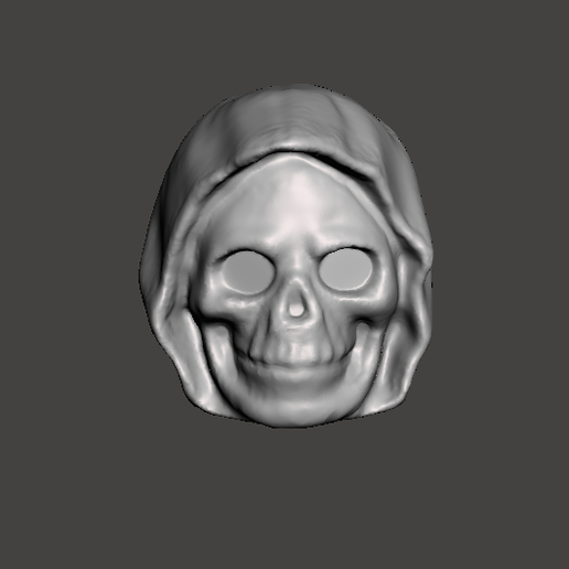 MOTU ORIGINS SKELETOR HEAD FAN ART 3D model