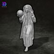 10.jpg Sybill Trelawney Harry Potter Action Figures Custom Action 3D print model