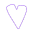 heart4.stl #valentine Bundle of 10 Heart designs Cookie Cutters