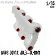 wire_joint.jpg 1/35th Type 1 single link workable tracks Kgs 6110/380/120 Panzer IV