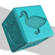 Cube-pond-duck.png 🦆Stamper Cube with Pond or Dam Elements - for Sensory Play