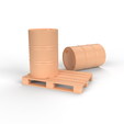 Pallet-and-oil-drums-Angle.png Oil drum and Euro pallet