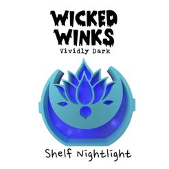image0.jpeg STL file Lotus Moon Shelf Nightlight・3D print model to download, WickedWinks