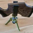 20230122_111815.jpg Rear Air Rifle Pistol Tripod Adjustable Folding Shooting Rest BSA R10 R12 CLX Pro FX EdGun  Daystate Walther RM8 Weihrauch HW