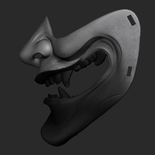 onimask4.jpg ONI MASK (half face)
