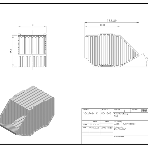 🤏 Stackable Modular Snap-Together Storage Containers・ STL File for ・Cults