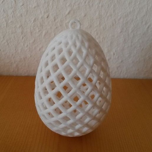 0436063846abf1f66818c39773717695_preview_featured.jpg Download free STL file Easter Egg Ornament • 3D print object, Chrisibub
