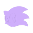 Sonic Team Sonic 5mm.stl Брелок с магнитом и булавкой Sonic Team