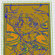 Linacap2.png Lina Inverse Lithoplane