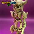 F3D-skeleton-16.jpg FANTASTICRAFT3D - SKELETON KNIGHT FLEXI - Model for 3D printing