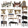 01-Classic-Furniture-Collection-01.jpg Collection Of 500 Classic Elements