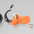 MONTAJE.png Daffy Duck - Alexa Echo Dot 4th & 5th gen