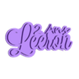 Leeron_e.stl Leeron 2 ans customized