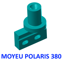 Polaris_380_Moyeu.png Free STL file POLARIS 280 HUB・3D printable design to download