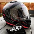IMG_0291.jpg Brackets / Motorcycle full face helmet carrier