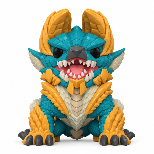 Zinogre– 3D Printable Figure | Monster Hunter