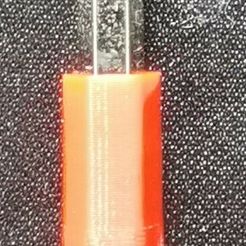 IMG_20200323_133600.jpg Free 3D file 6mm bit to 4mm bit adapter・3D printing template to download