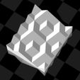cubesurface-single-module.jpg stackable cube surface / optical illusion