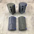 IMG_2063.jpg STL file Four Tail Grub Soft Plastic Injection Mold・3D printer design to download
