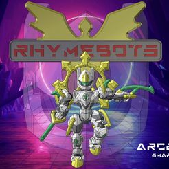 7004_Arceusbot_Manual-1.jpg Archivo 3D Anime Pokemon Arceusbot Modo Esmeralda - Mecha Gundam Flexi Articulado・Diseño de impresión en 3D para descargar
