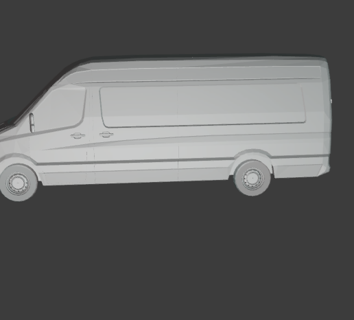 🚗 2017 MERCEDES BENZ SPRINTER・ STL File for 3D printing・Cults