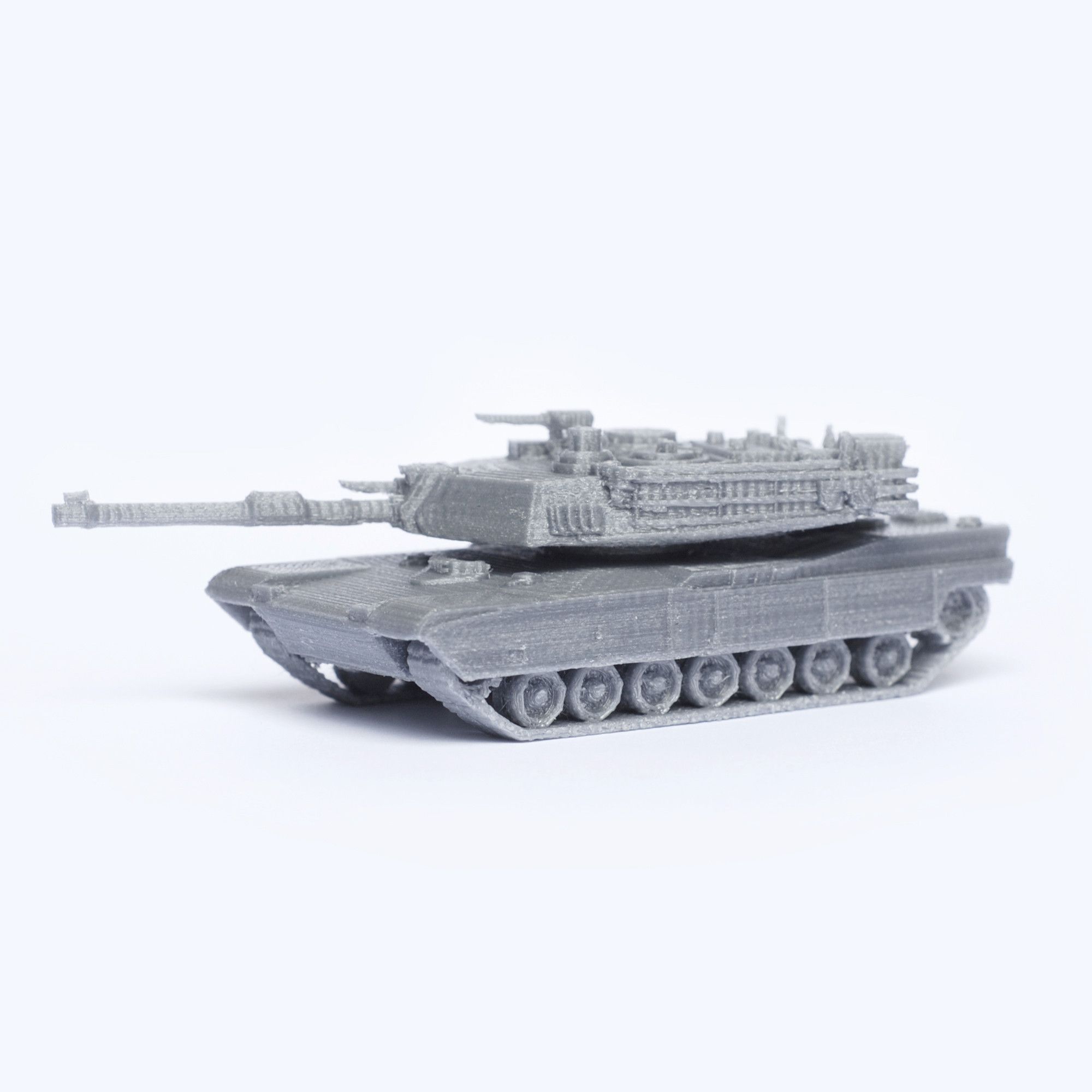Abrams_Tank_02.jpg Télécharger fichier STL gratuit Modèle de Tank M1 Abrams en kit • Modèle à imprimer en 3D, FORMBYTE