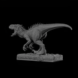 Dianosaur-3dprint-freestl-jurasicpark,3dprintabledianosaur,collectibles,3dtable-3.png Dinosaurs Indominus Rex 3D printable