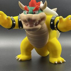 Bowser from Mario games - Multi-color