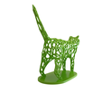 cat (4).png Cat Voronoi wireframe
