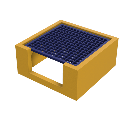 Nicer Dicer cleaning grid 59 - 3D model önizlemesi