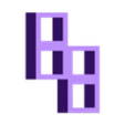 FORME 8.stl Tetris Kawaii