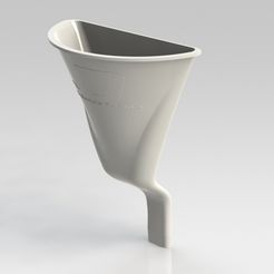 1_display_large.jpg Бесплатный STL файл Motorbike Engine Oil Funnel・Шаблон для 3D-печати для загрузки