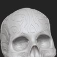 2023-04-06-11_37_23-ZBrush.jpg stl file of 3d prints engraved female skull elegant anatomy