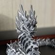 Flexi Print-in-Place Imperial Dragon with 3MF Included!