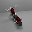 19.jpg Big Dog K9 Chopper Motorcycle 3D Model For Print
